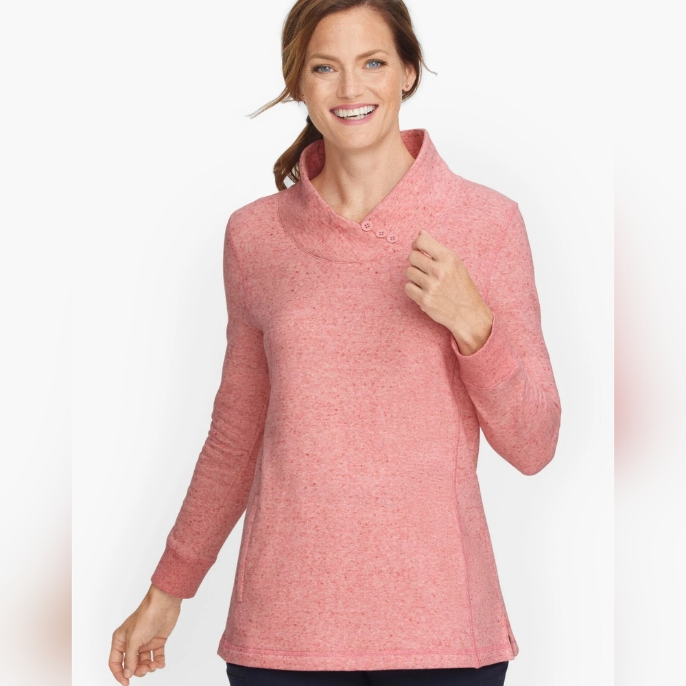 T by Talbots Shawl Collar Sweatshirt